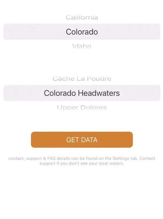 Скриншоты Forecast Fishing & Water Data iPad 
