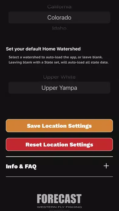 Скриншоты Forecast Fishing & Water Data
