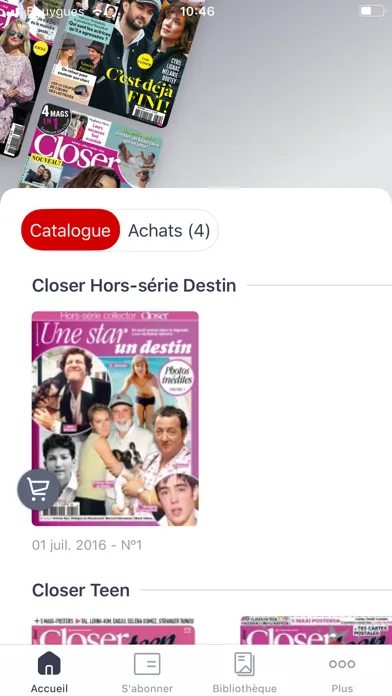 Closer Magazine Screenshots