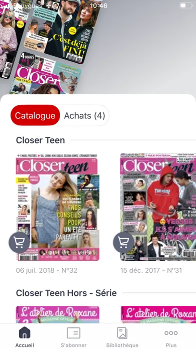 Closer Magazine Screenshots