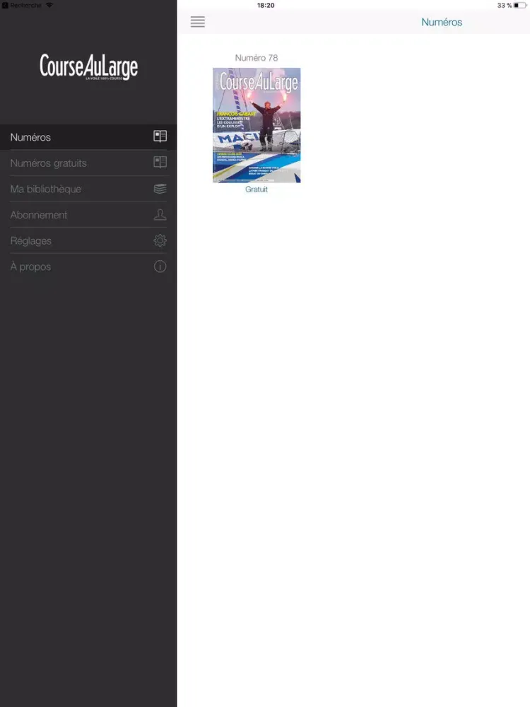ภาพหน้าจอของ Course au Large iPad 