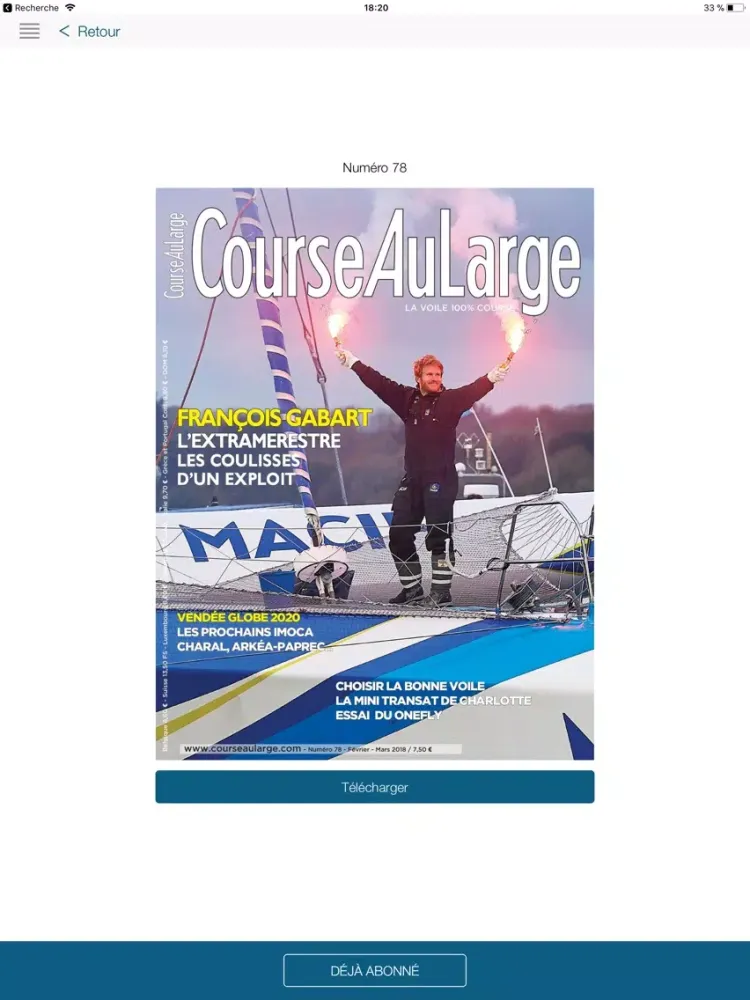 ภาพหน้าจอของ Course au Large iPad 