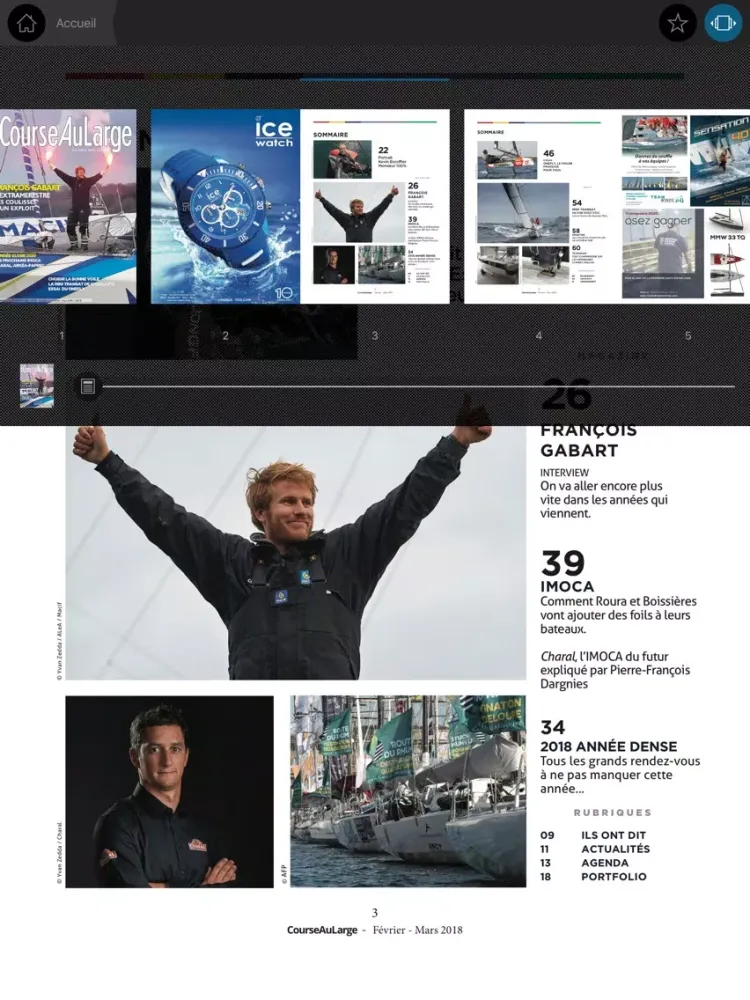 ภาพหน้าจอของ Course au Large iPad 