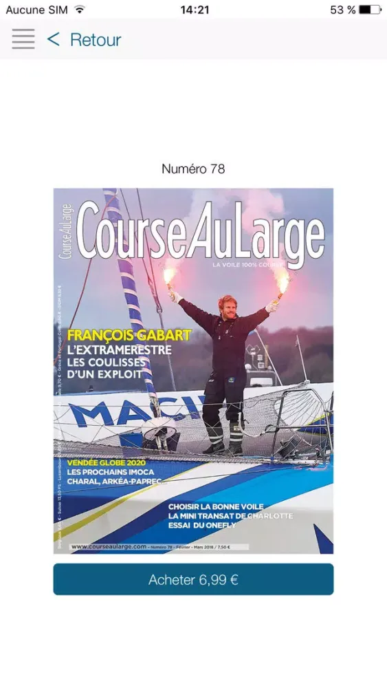 ภาพหน้าจอของ Course au Large