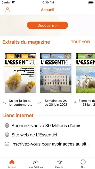 Essentiel Ekran Görüntüleri