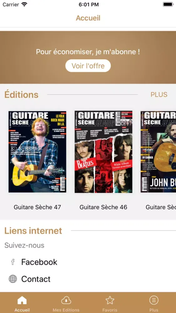 Guitare Sèche, Le Mag Screenshots