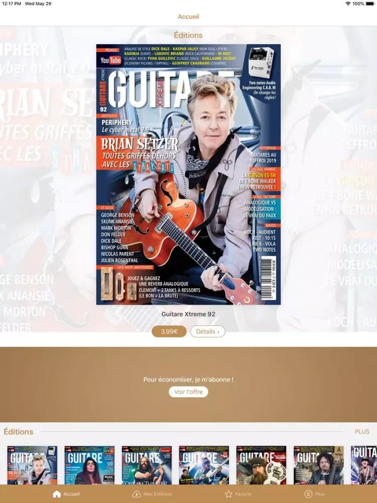 Скриншоты Guitare Xtreme iPad 