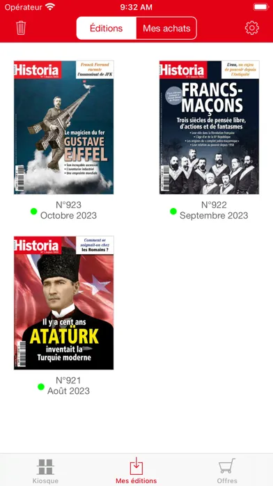 Historia Magazine स्क्रीनशॉट