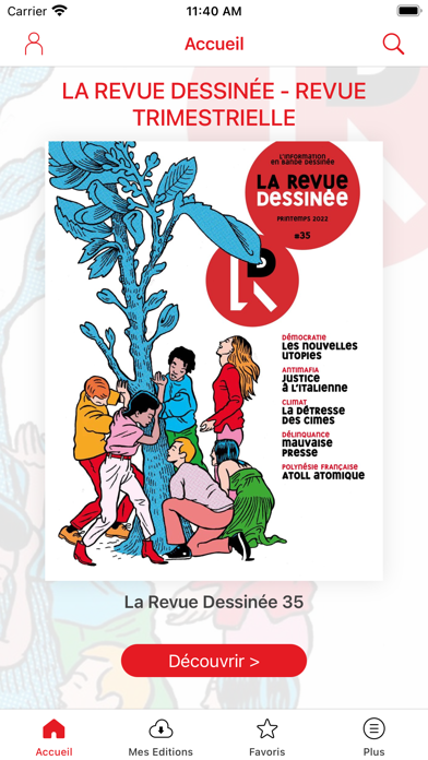 La Revue Dessinée et TOPO应用截图