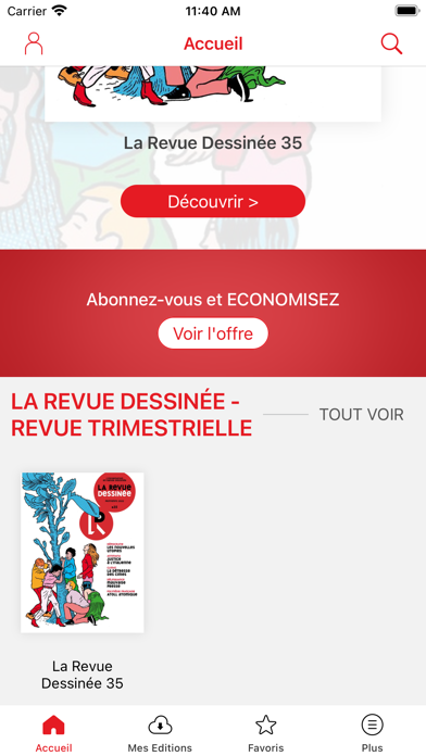 La Revue Dessinée et TOPO应用截图