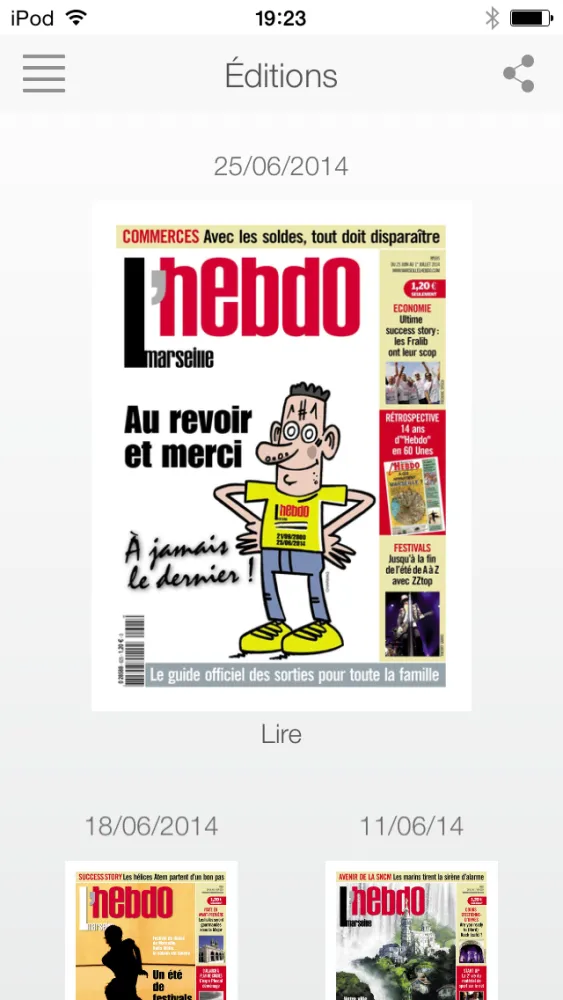 Marseille l'Hebdo Ekran Görüntüleri