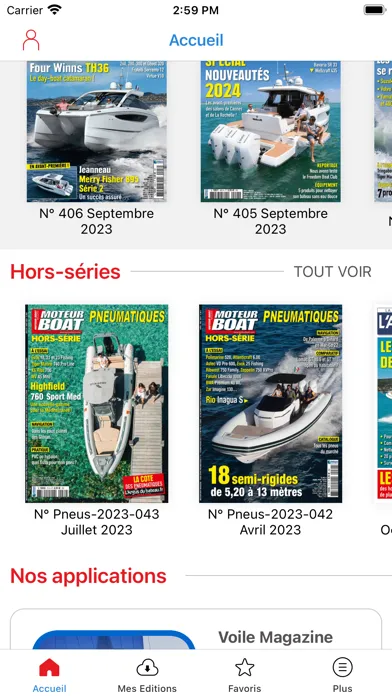 Moteur Boat Magazine Screenshots