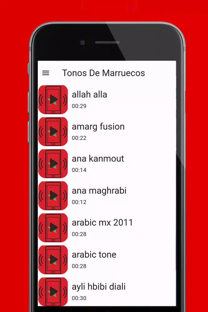 Zrzuty ekranu Moroccan Ringtones