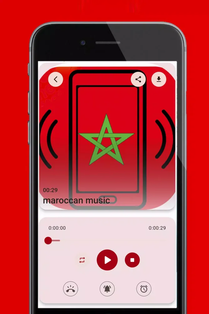 Zrzuty ekranu Moroccan Ringtones