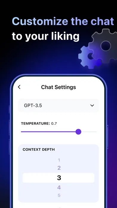 ภาพหน้าจอของ ATOM: GPT Client & AI Chat Bot