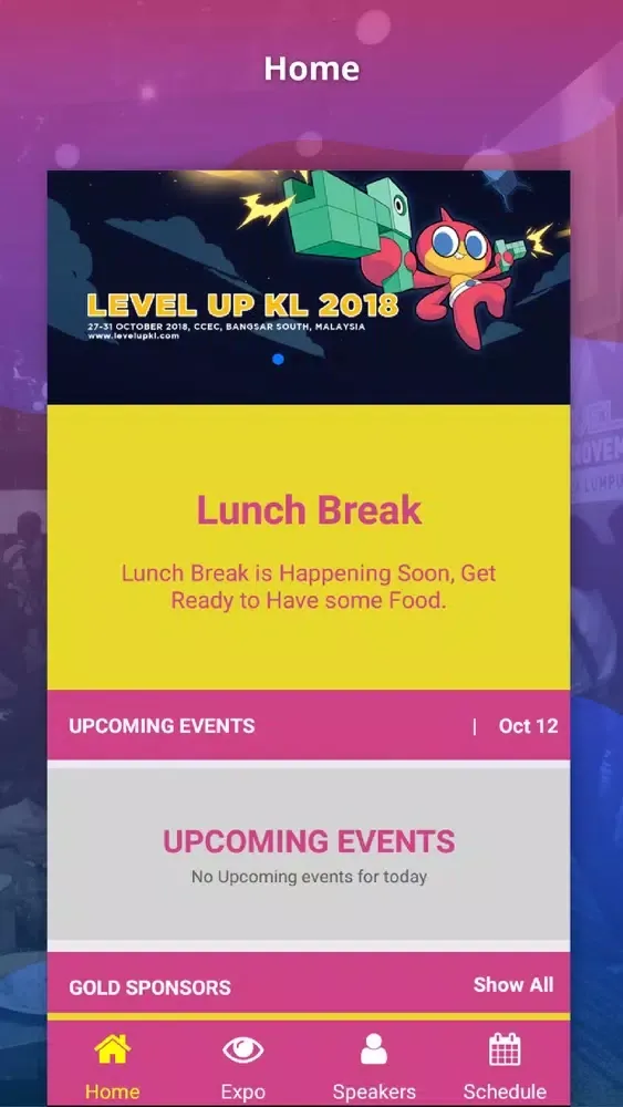 LevelUP KL 2018 Screenshots