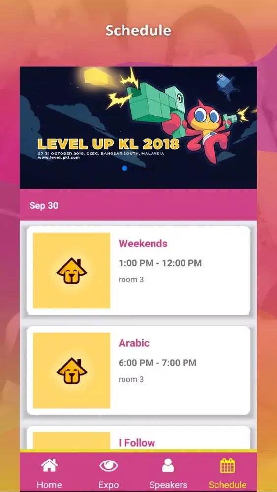 LevelUP KL 2018 Screenshots