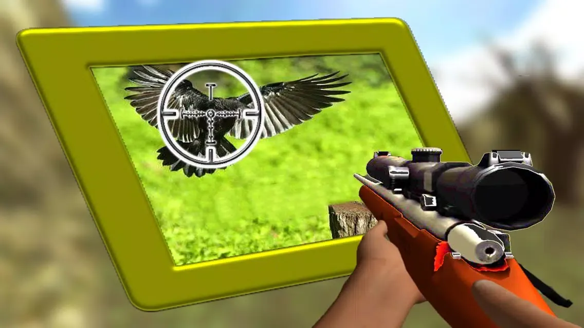 Ảnh chụp màn hình của Forest Crow Hunting : 3D Birds Sniper Kill Shot