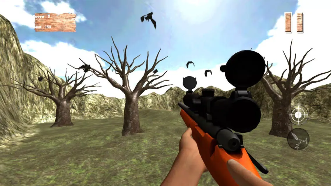 Ảnh chụp màn hình của Forest Crow Hunting : 3D Birds Sniper Kill Shot
