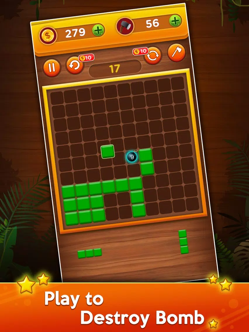 Forest Block Puzzle Extreme iPad 应用截图