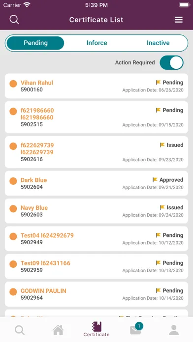 Screenshot di ForestersBiz