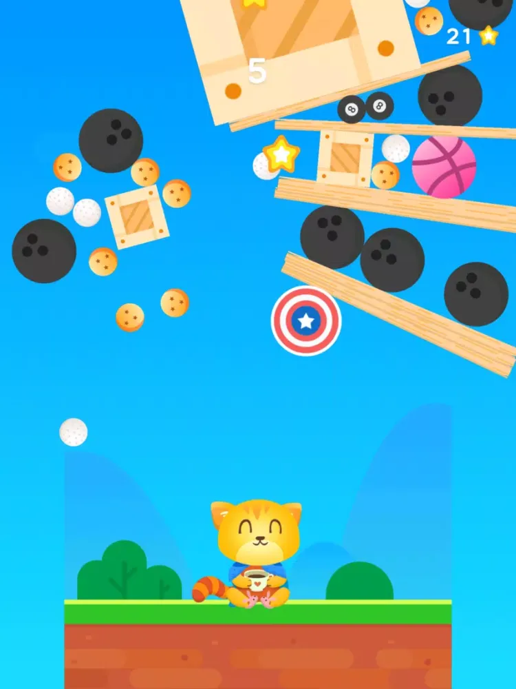 Tangkapan skrin 保卫熊宝 - Rise Up iPad 