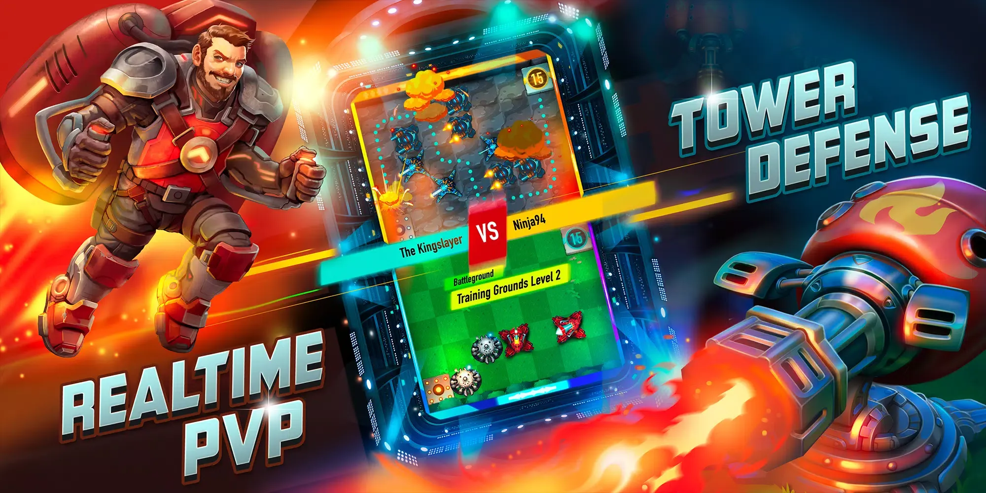 Tangkapan skrin Tower Duel