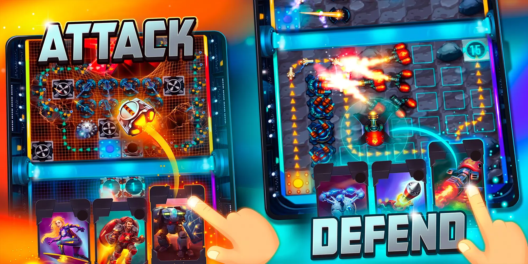 Tangkapan skrin Tower Duel