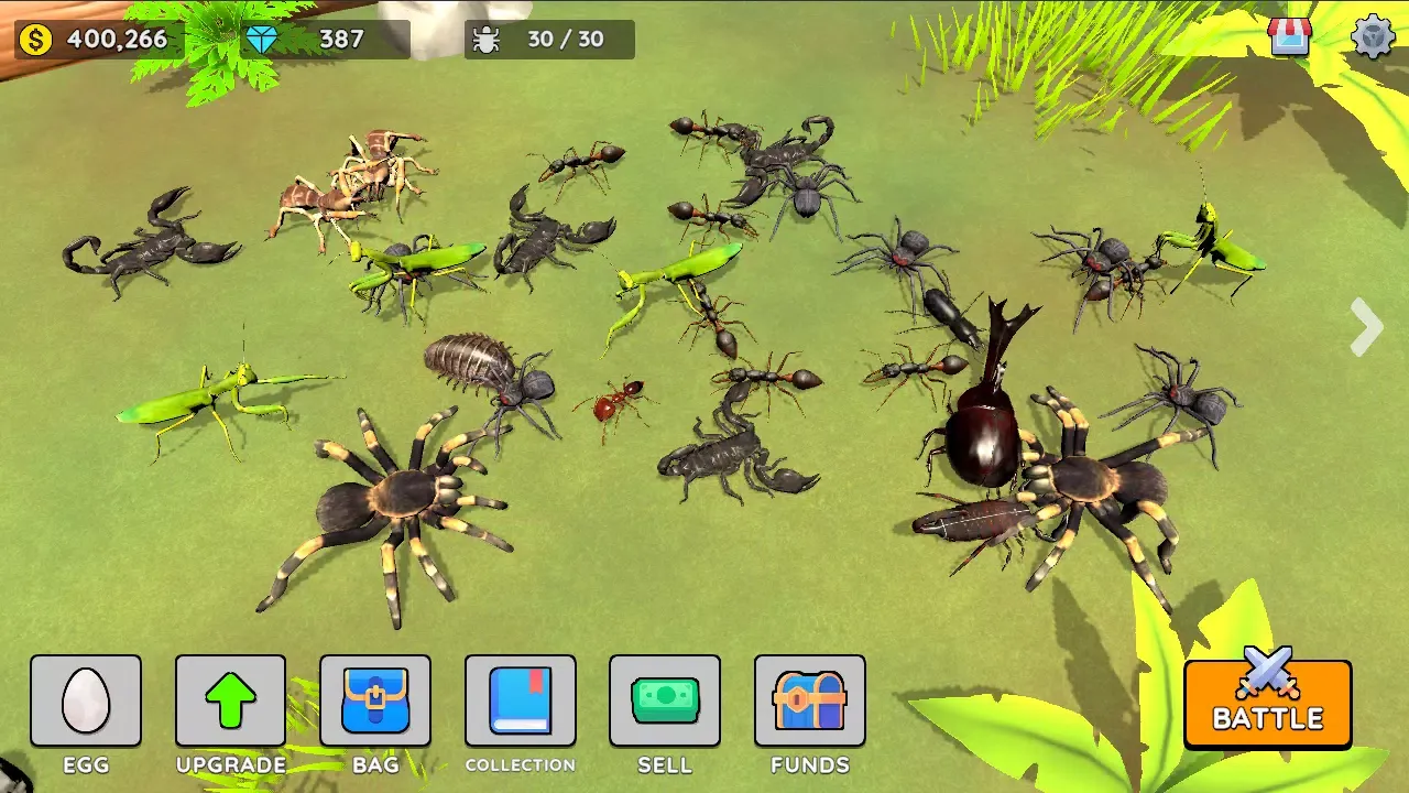 Bug Collector: Insect War Ekran Görüntüleri