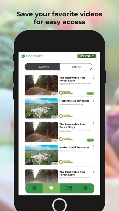 Screenshot di ForestVR