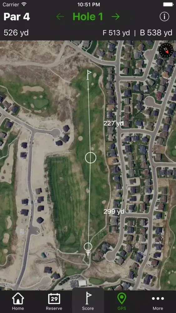 Ảnh chụp màn hình của Cedar Hills Golf Club - Scorecards, GPS, Maps, and more by ForeUP Golf