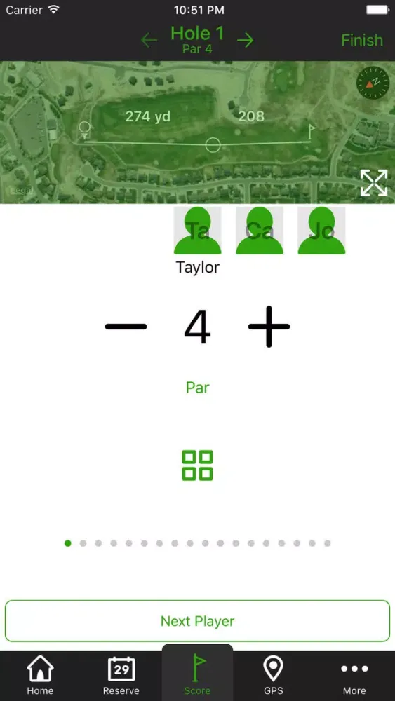 Ảnh chụp màn hình của Cedar Hills Golf Club - Scorecards, GPS, Maps, and more by ForeUP Golf