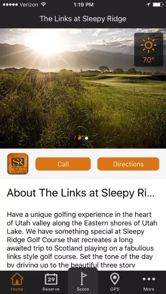 The Links at Sleepy Ridge - Scorecards, GPS, Maps, and more by ForeUP Golf Ekran Görüntüleri