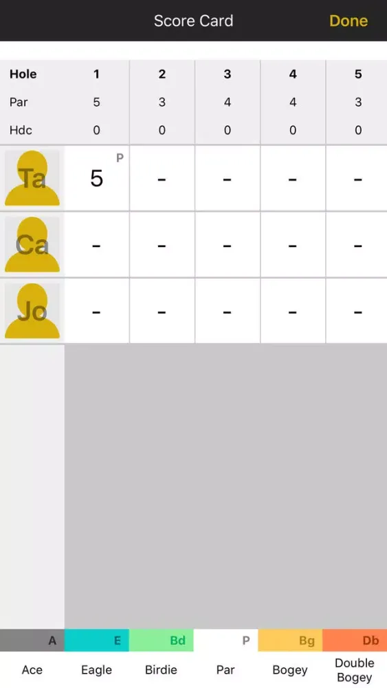 Capturas de tela do Thunderbird Hills Golf Course - GPS and Scorecard