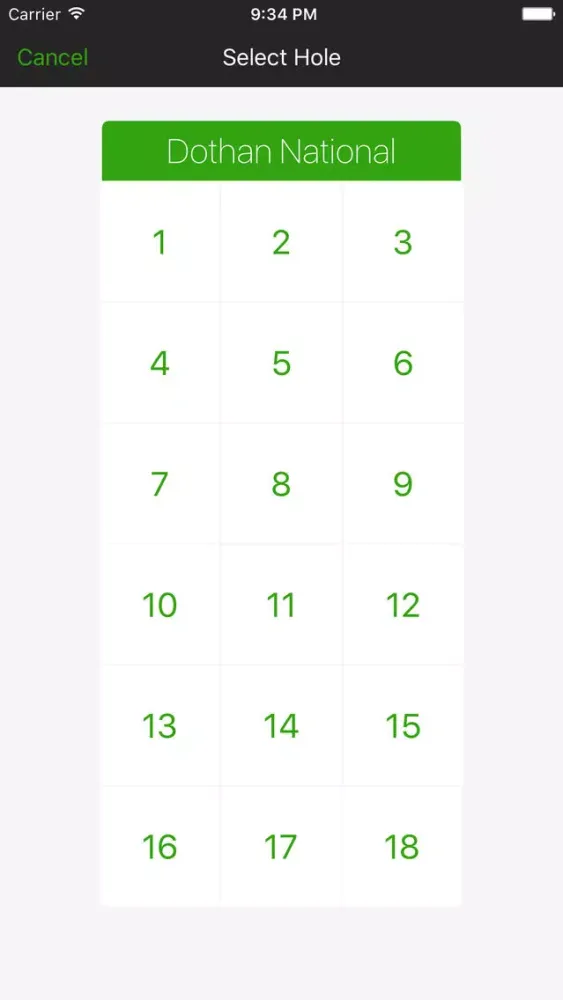 Dothan National Golf Club - Scorecards, GPS, Maps, and more by ForeUP Golf स्क्रीनशॉट