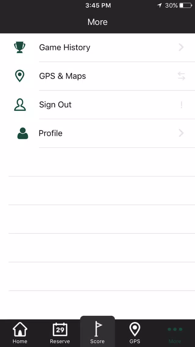 Screenshot di Murray Parkway Golf Course - GPS and Scorecard