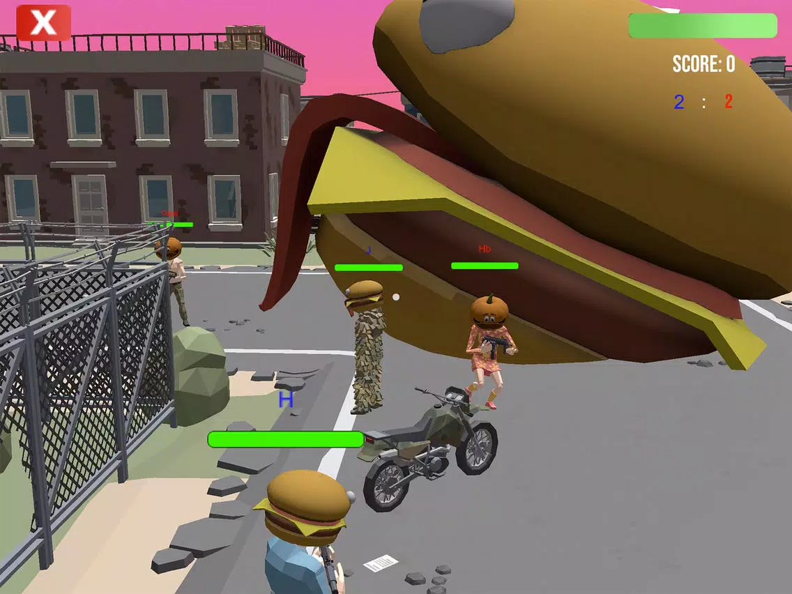 تصاویر FOOD FIGHT PE : BATTLE ROYALE iPad 