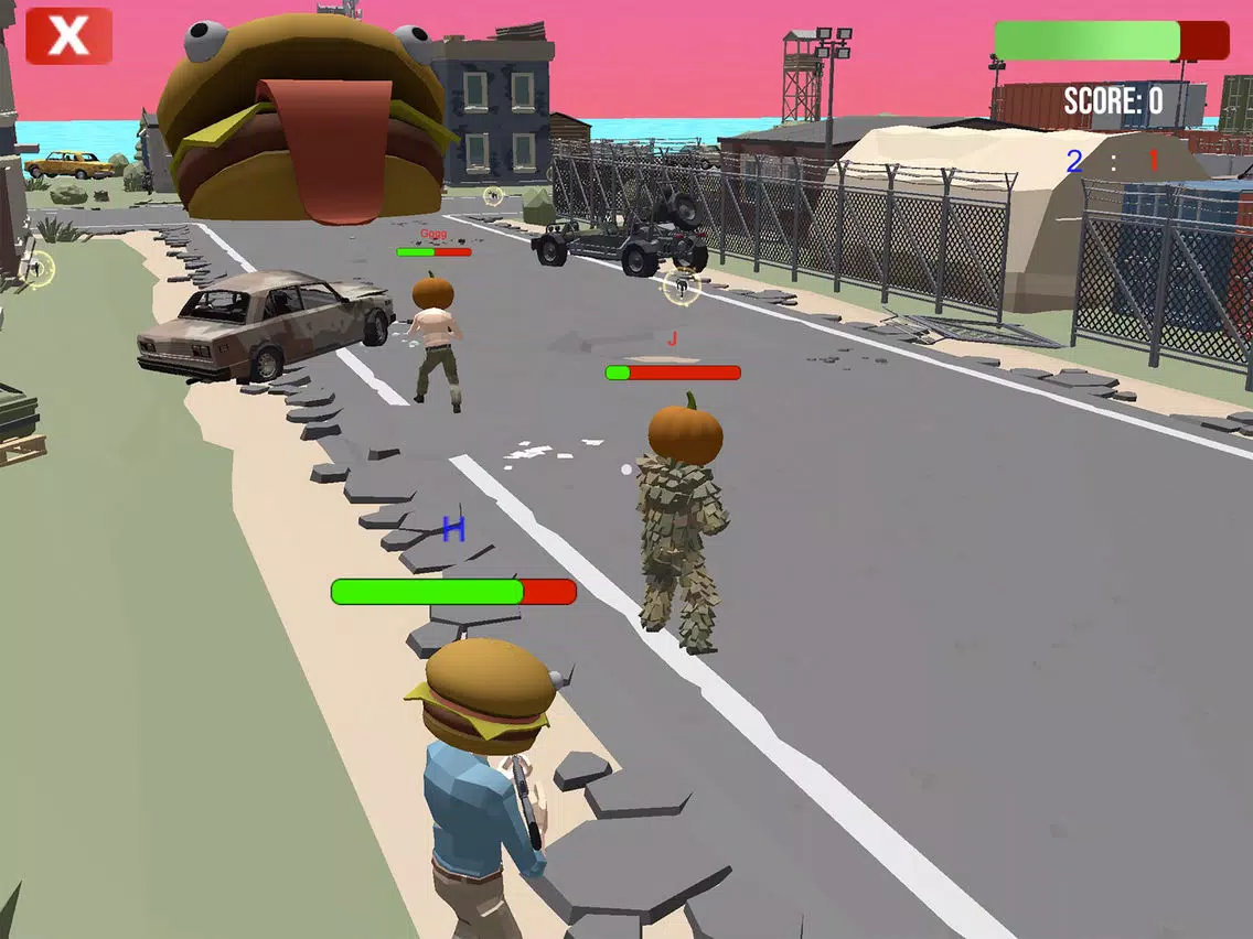تصاویر FOOD FIGHT PE : BATTLE ROYALE iPad 