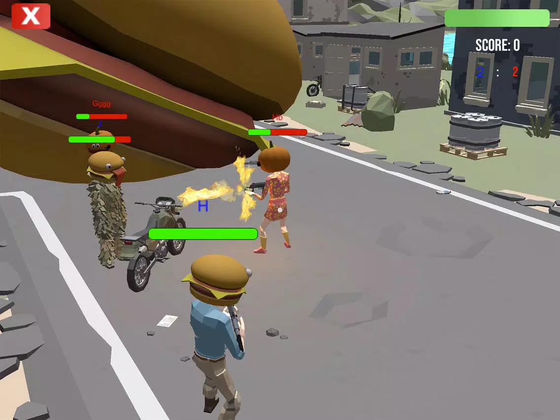 تصاویر FOOD FIGHT PE : BATTLE ROYALE iPad 