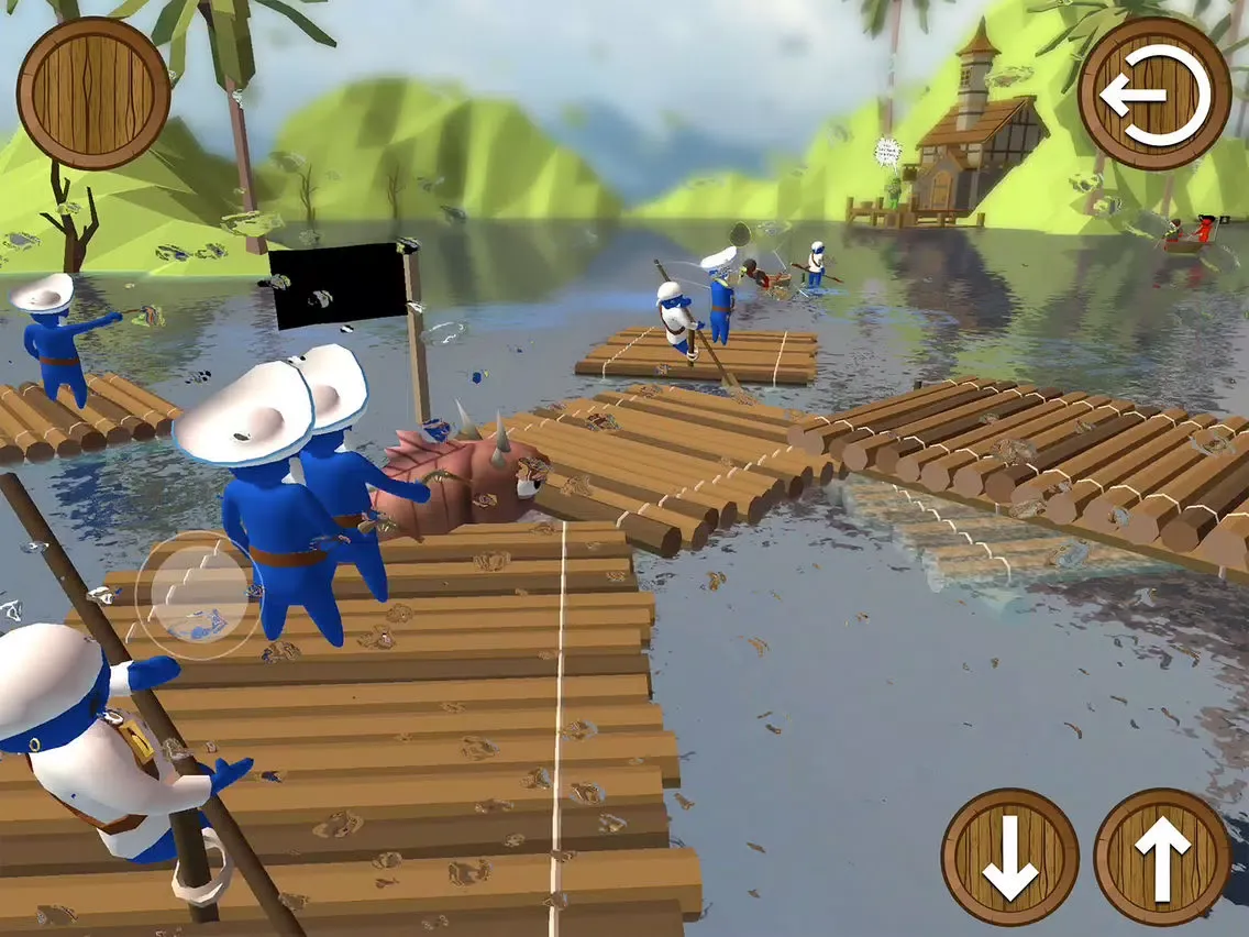صور Stupid.Raft.Battle.Simulator iPad 