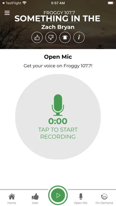 Froggy 107.7應用截圖