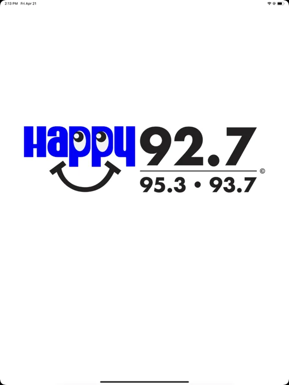 Happy 92.7 93.7 95.3 iPad  Screenshots