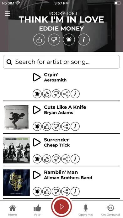 Rocky 106.1 Screenshots