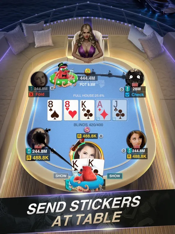 Captures d'écran de Holdem or Foldem: Texas Poker iPad 