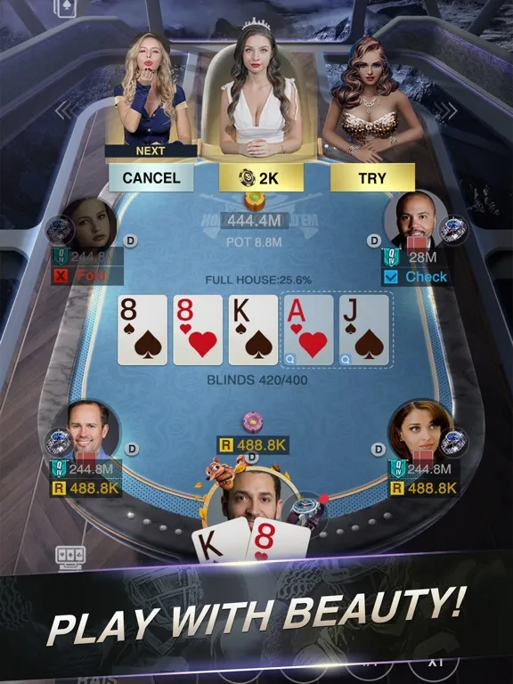 Captures d'écran de Holdem or Foldem: Texas Poker iPad 
