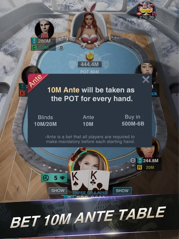 Captures d'écran de Holdem or Foldem: Texas Poker iPad 