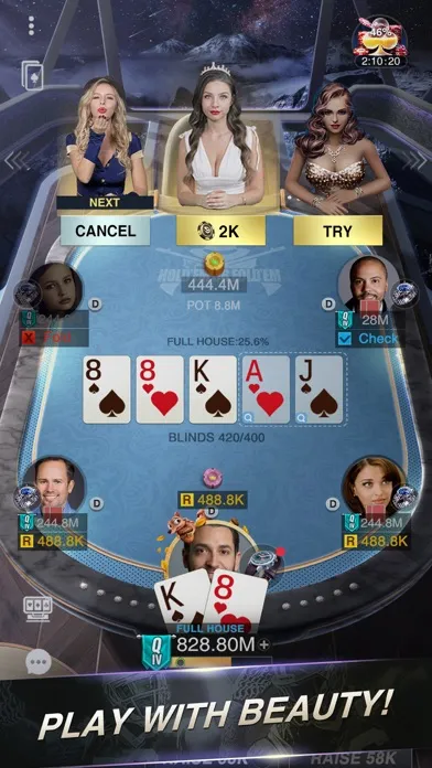 Captures d'écran de Holdem or Foldem: Texas Poker