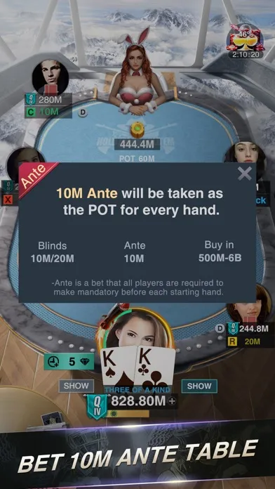 Captures d'écran de Holdem or Foldem: Texas Poker