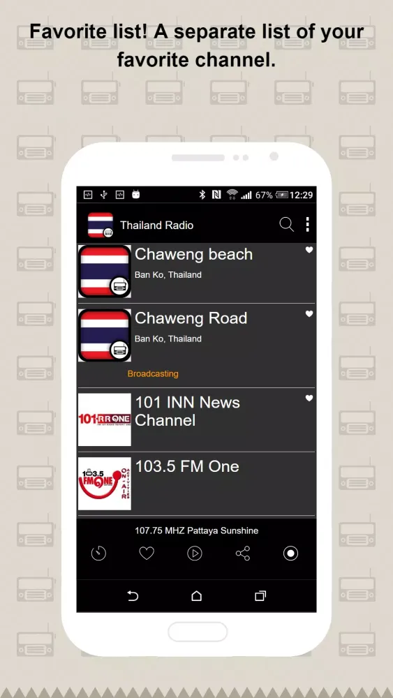 Thailand Radio Screenshots