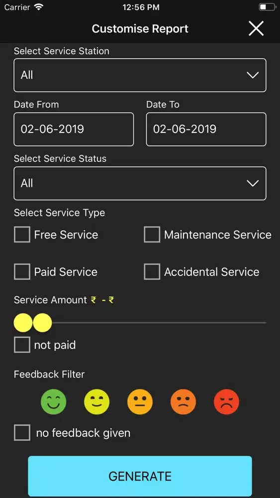 Smart Service Station Ekran Görüntüleri